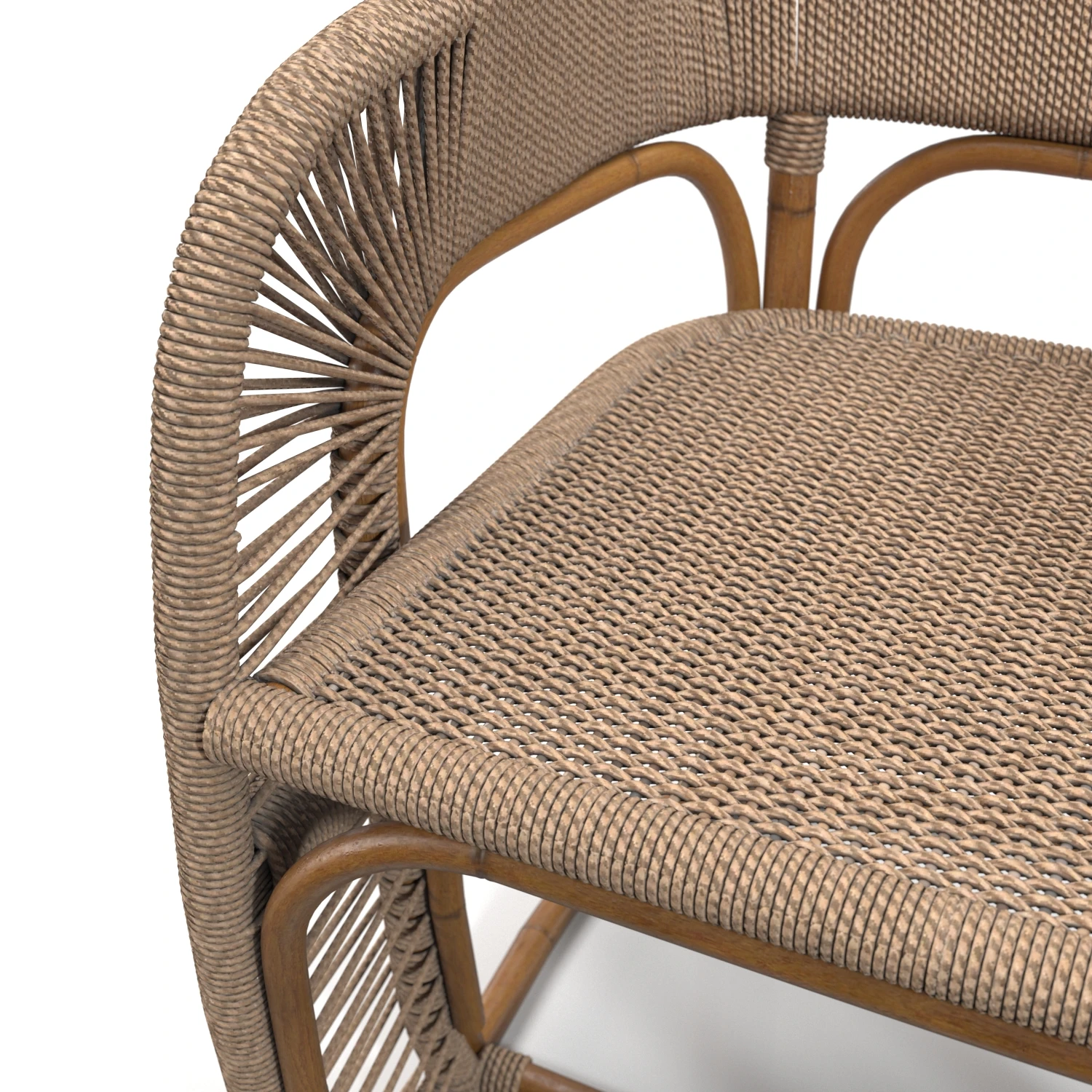 Glen Ellen Indoor Outdoor Armchair PBR 3D Model_05
